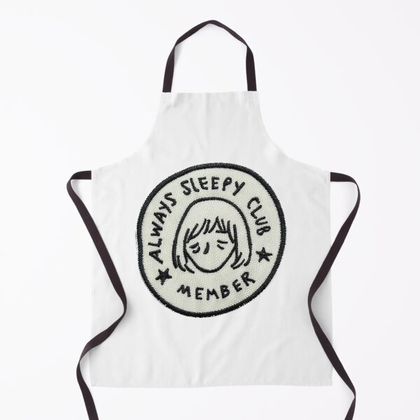 Item preview, Always Sleepy Club Sticker designed and sold by designolo.