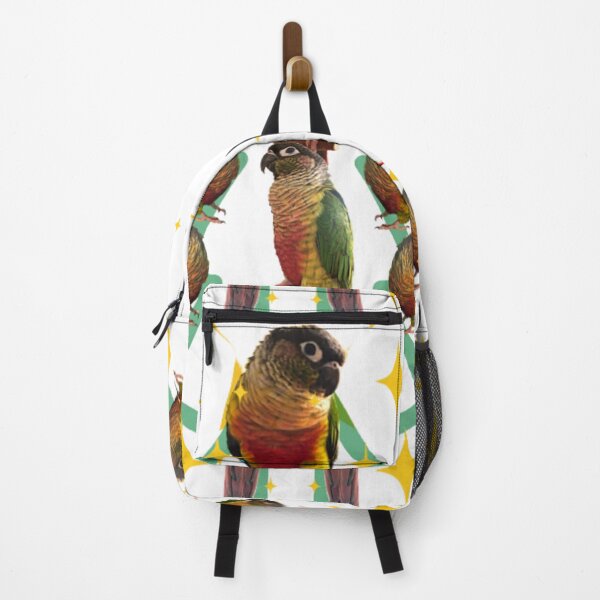 Item preview, Merry Christmas from Pet Bird | Christmas tree Green Cheek Conure Parrot | Parakeet | Pyrrhura designed and sold by TatianaLG.