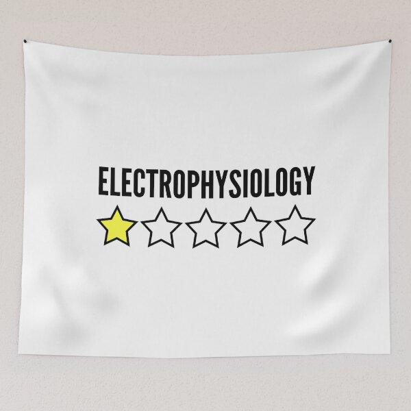 Item preview, Electrophysiology One Star Rating - Funny Science, Funny Laboratory, Stem, Microbiology, Molecular Biology, Neuroscience, Cellular Biology designed and sold by jadedscientist.