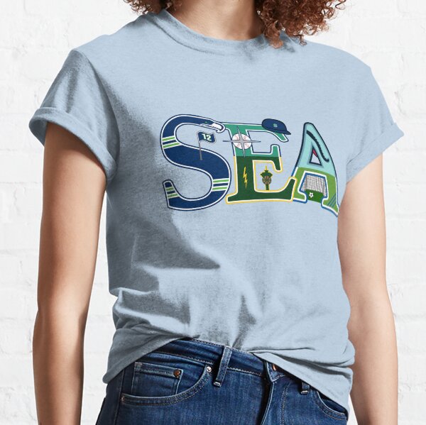 Aperçu de l'œuvre Sports de la ville de Seattle créée et vendue par loholt design.