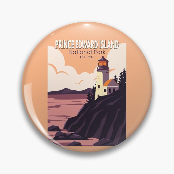 Item preview, Prince Edward Island National Park Canada Vintage Art designed and sold by KrisSidDesigns.