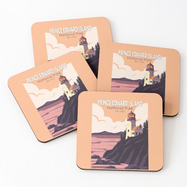 Item preview, Prince Edward Island National Park Canada Vintage Art designed and sold by KrisSidDesigns.