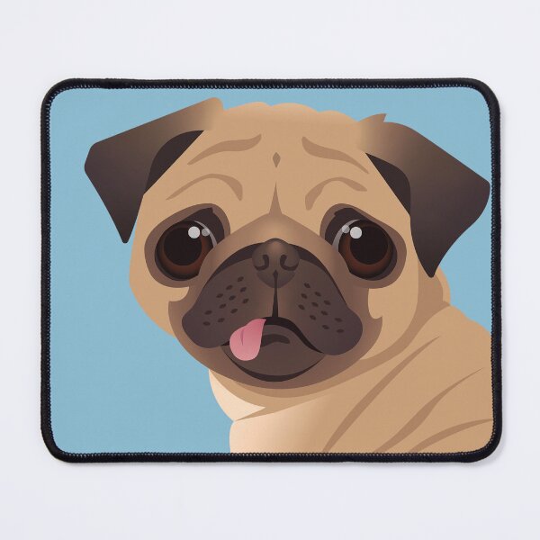 Item preview, PUG (blue) designed and sold by BF Designs.