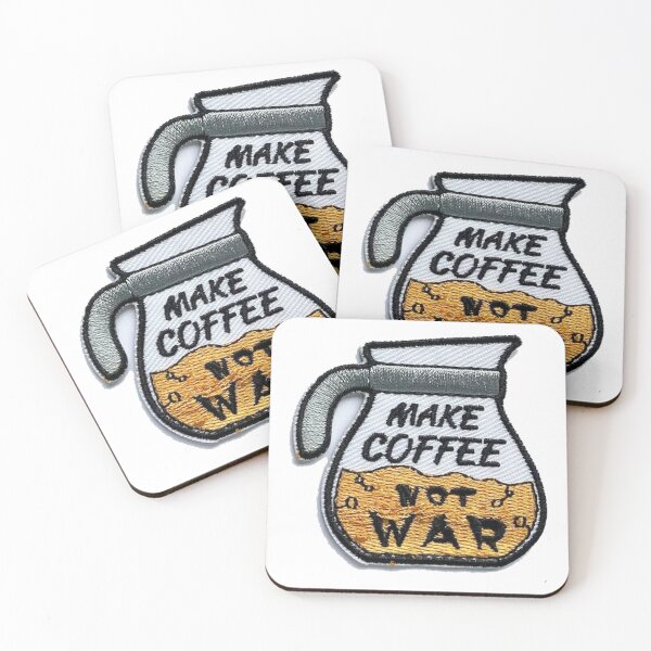 Item preview, Make Coffee Not Sticker designed and sold by designolo.