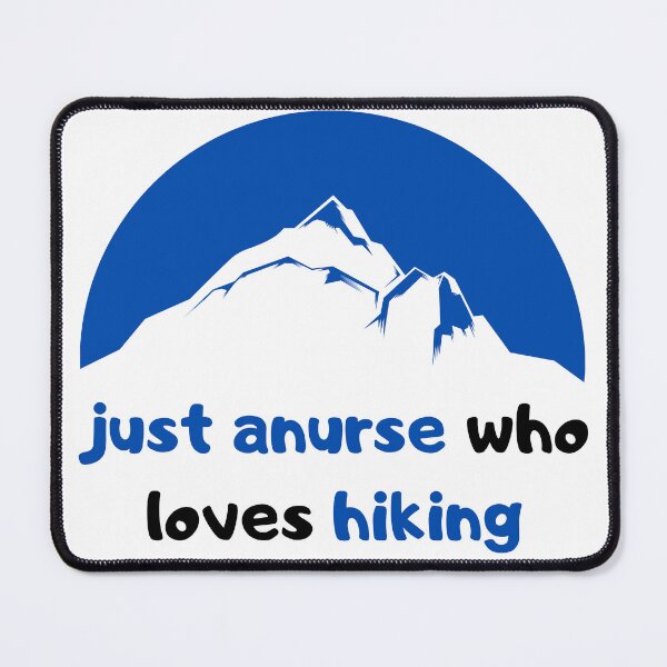 Item preview, just a nurse who loves hiking designed and sold by stalin-LB.