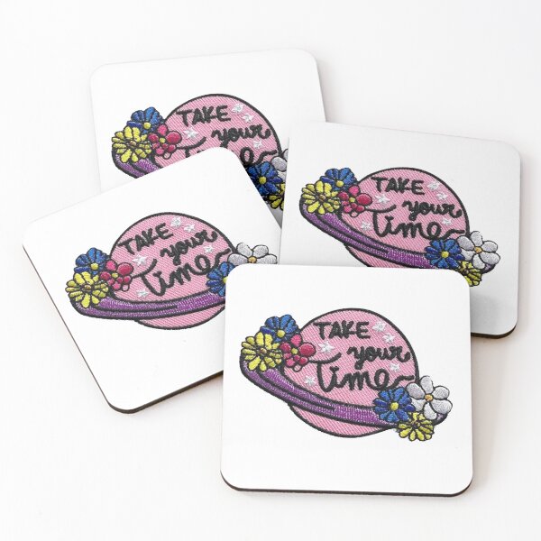Item preview, Take Your Time Sticker designed and sold by designolo.