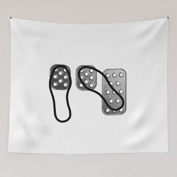 Item preview, 3 pedals, one for each foot. designed and sold by NeWaStyle.