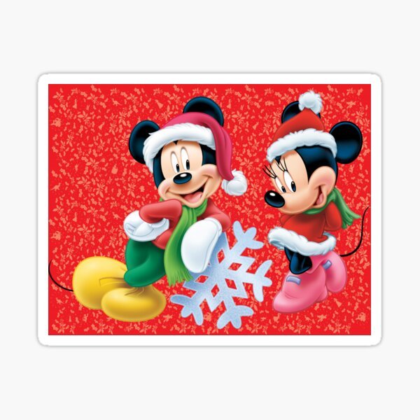 Item preview, Merry Christmas Mouse With Snowflake designed and sold by HueTop.