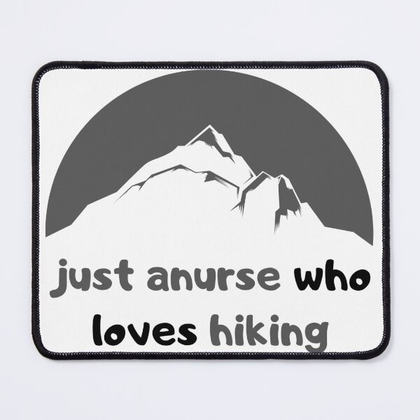 Item preview, just a nurse who loves hiking designed and sold by stalin-LB.