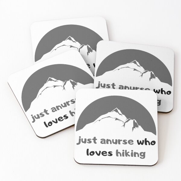 Item preview, just a nurse who loves hiking designed and sold by stalin-LB.