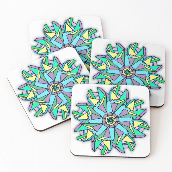 Item preview, 80s geometrical design designed and sold by Wasted Potential ink.