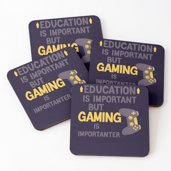 Item preview, Funny Gamer Education Is Important But Gaming Is Importanter designed and sold by Sarah38.