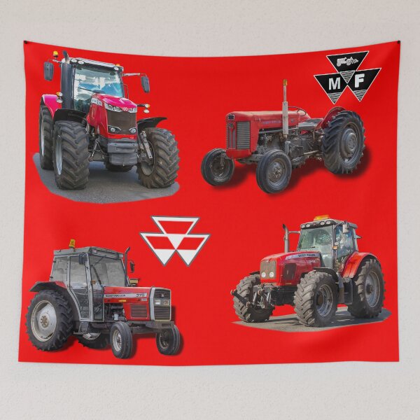Item preview, Red tractors designed and sold by Millysuewood.