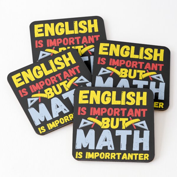 Item preview, English Is Important But Math Is Imporrtanter  designed and sold by Nicet-shirt1.