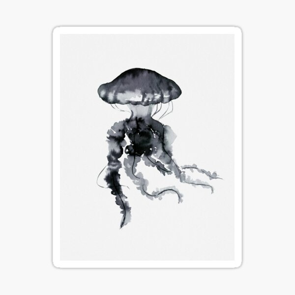 Jellyfish - Ink Sticker