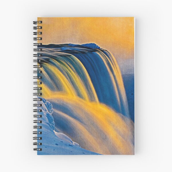 Item preview, Niagara Falls Landscape Oil Paint, Famous Waterfalls, Winter In Niagara Falls  designed and sold by Trendymotion.