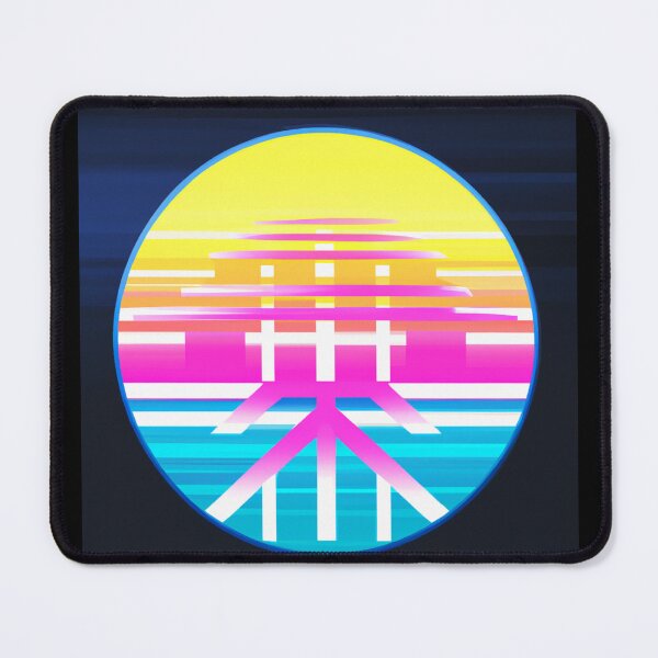 Item preview, Colorful cyber abstraction circle sun designed and sold by SJG-digital.