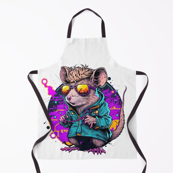 Item preview, Retrowave Rat designed and sold by Valentin Mladin.