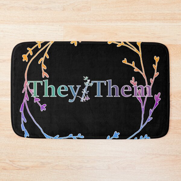 Item preview, They/Them Pronouns designed and sold by ELDigitals.