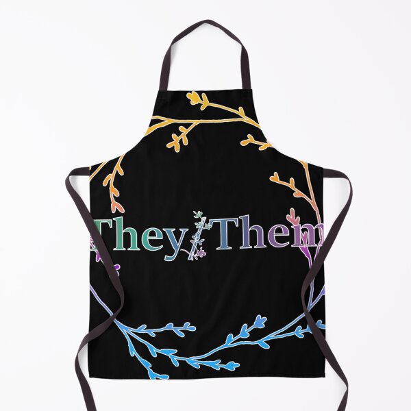 Item preview, They/Them Pronouns designed and sold by ELDigitals.