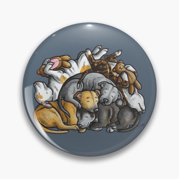 Item preview, Sleeping pile of Staffordshire  Terriers designed and sold by EggCoconutaust.