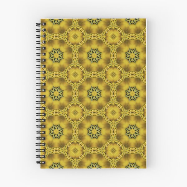 Item preview, Elegant Burgundy Black and Yellow Octogonal Seamless Pattern Print designed and sold by protegra.