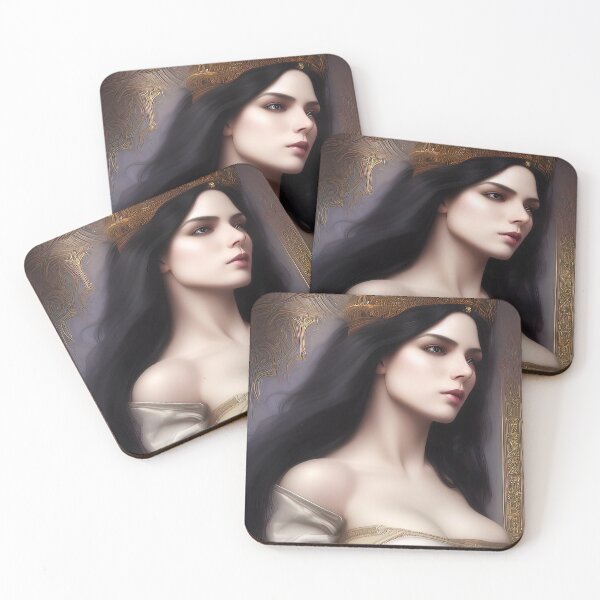 Item preview, Black Haired Princess designed and sold by Leonidas Burlesque.