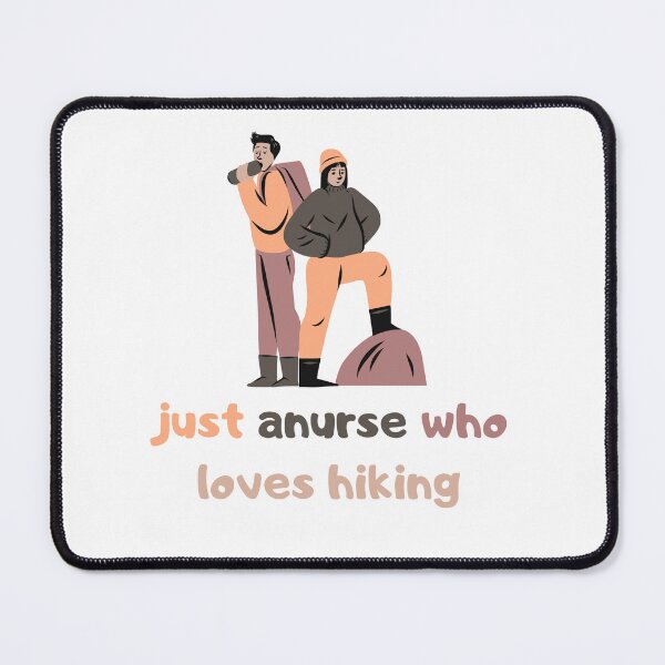 Item preview, just a nurse who loves hiking designed and sold by stalin-LB.