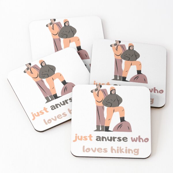 Item preview, just a nurse who loves hiking designed and sold by stalin-LB.