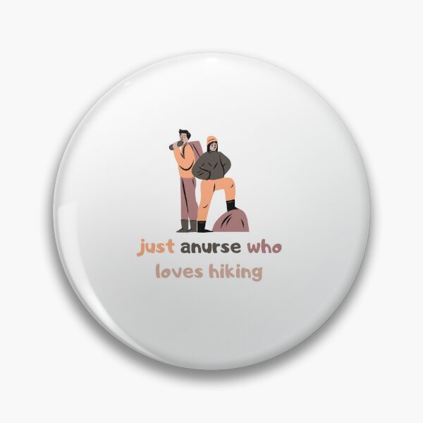 Item preview, just a nurse who loves hiking designed and sold by stalin-LB.