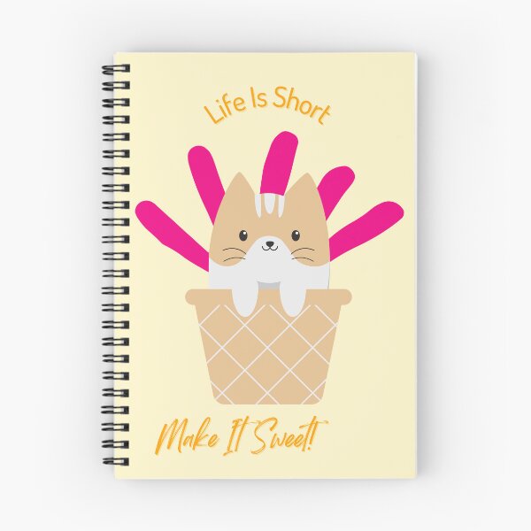 Item preview, Orange Tabby Cat Ice Cream designed and sold by TowTees.