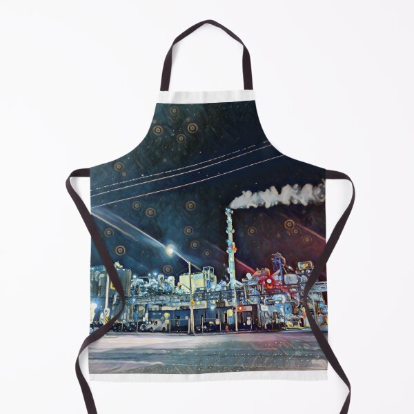 Item preview, Industrial Sector A - winter painting style designed and sold by Hamilton is Beautiful.