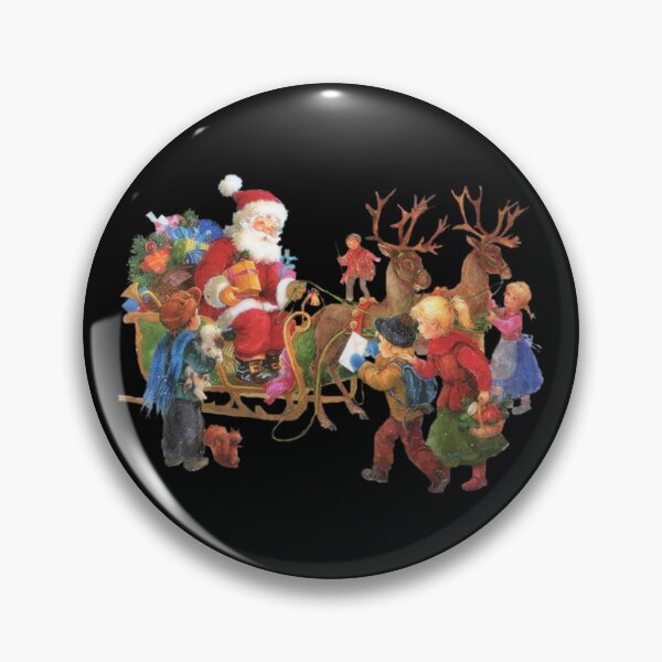 Item preview, Santa Christmas Sleigh Art Design Draw Street Art Graphic Paint designed and sold by BK-Fishing.