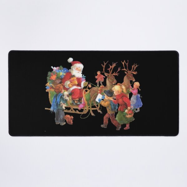 Item preview, Santa Christmas Sleigh Art Design Draw Street Art Graphic Paint designed and sold by BK-Fishing.