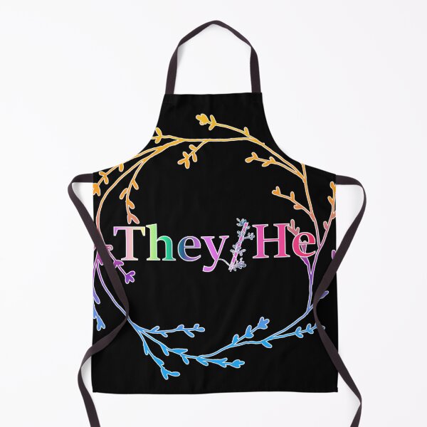 Item preview, They/He Pronouns designed and sold by ELDigitals.