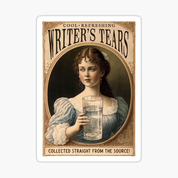 Item preview, Victorian Writer's Tears Advertisment designed and sold by fanstopshop.
