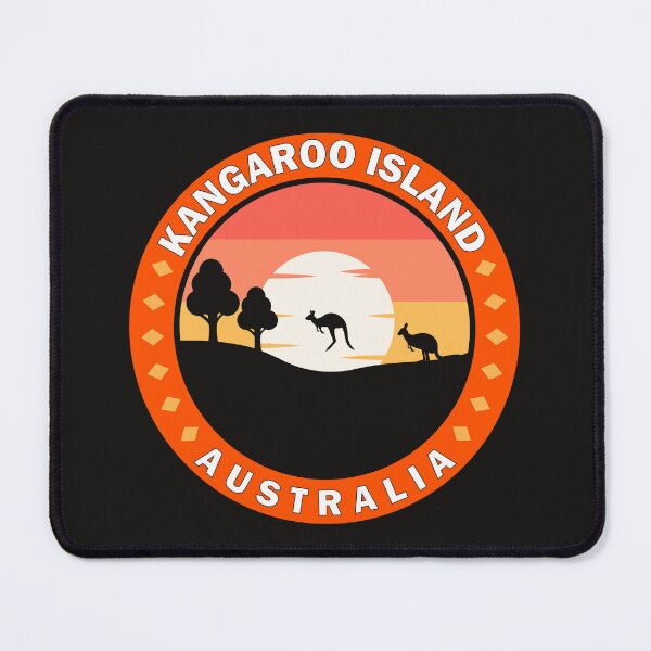 Item preview, Kangaroo Island Australia Travel Retro Emblem designed and sold by KrisSidDesigns.