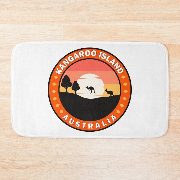 Item preview, Kangaroo Island Australia Travel Retro Emblem designed and sold by KrisSidDesigns.