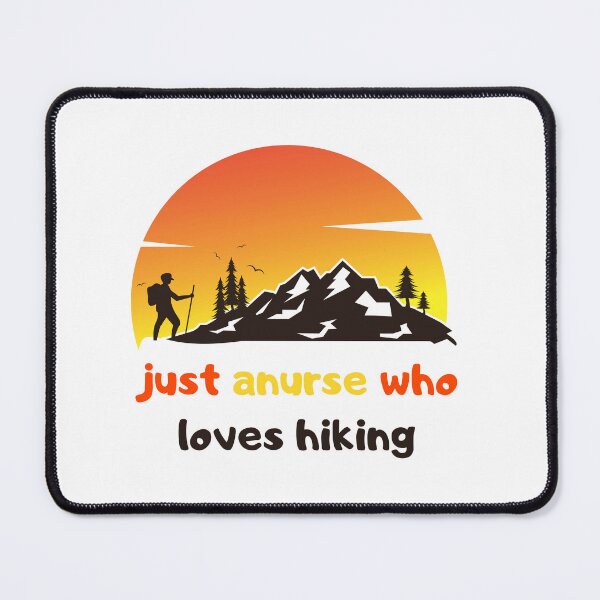 Item preview, just a nurse who loves hiking designed and sold by stalin-LB.