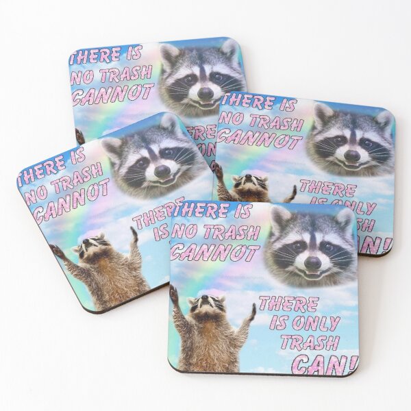 Item preview, Raccoon trash can meme designed and sold by AllisonT07.