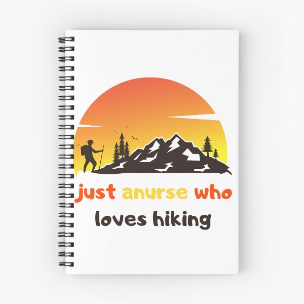 Item preview, just a nurse who loves hiking designed and sold by stalin-LB.