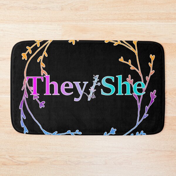 Item preview, They/She Pronouns designed and sold by ELDigitals.