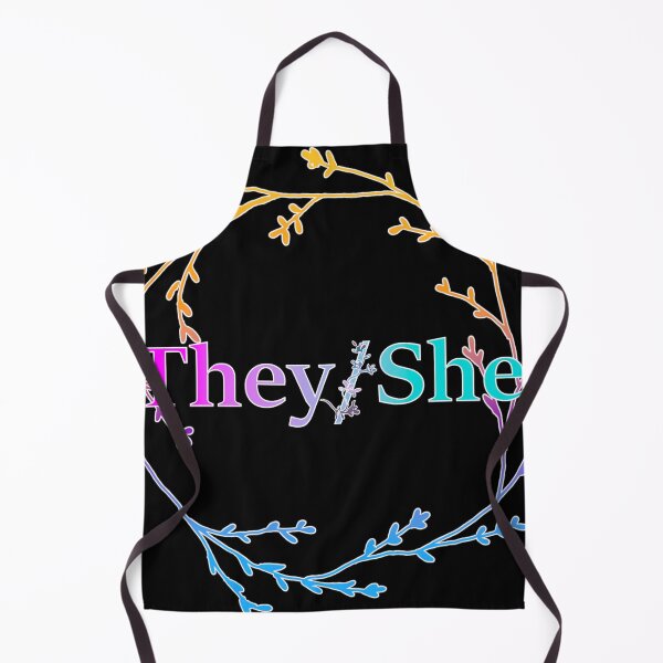 Item preview, They/She Pronouns designed and sold by ELDigitals.