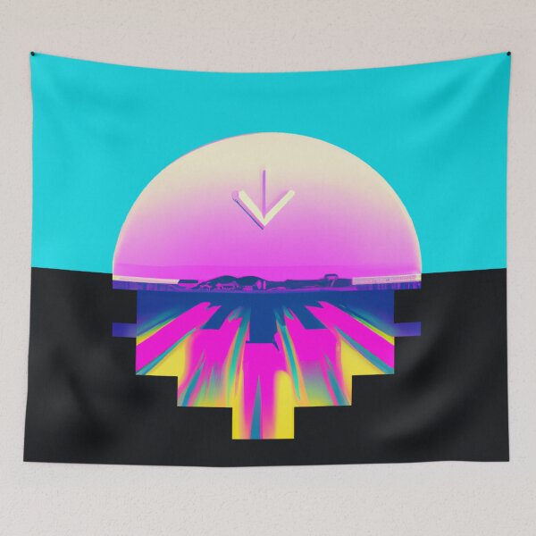Item preview,  Colorful cyber abstraction portal with an arrow designed and sold by SJG-digital.
