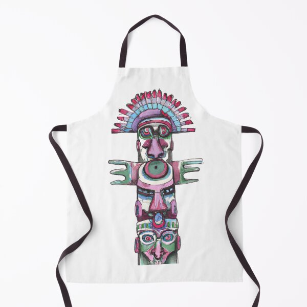 Item preview, Native American Indian Totem Pole designed and sold by ASwissBear.