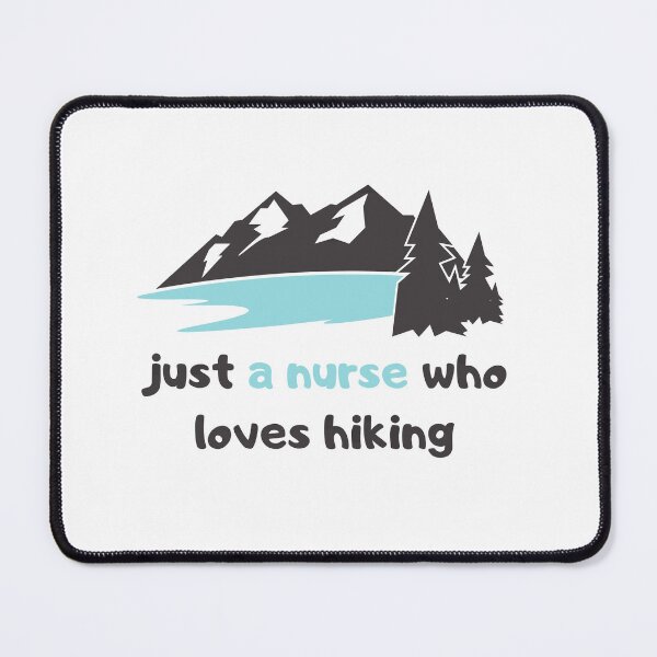 Item preview, just a nurse who loves hiking designed and sold by stalin-LB.