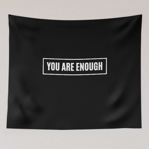 Item preview, You're are enough | typography word designed and sold by Shambusiness.
