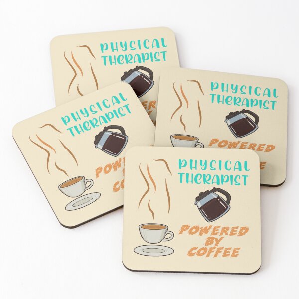 Item preview, Physical Therapist Powered by Coffee designed and sold by GrumpyFella.