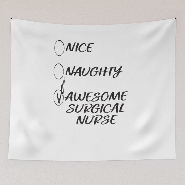 Item preview, Nice Naughty Awesome Surgical Nurse designed and sold by Seey13.