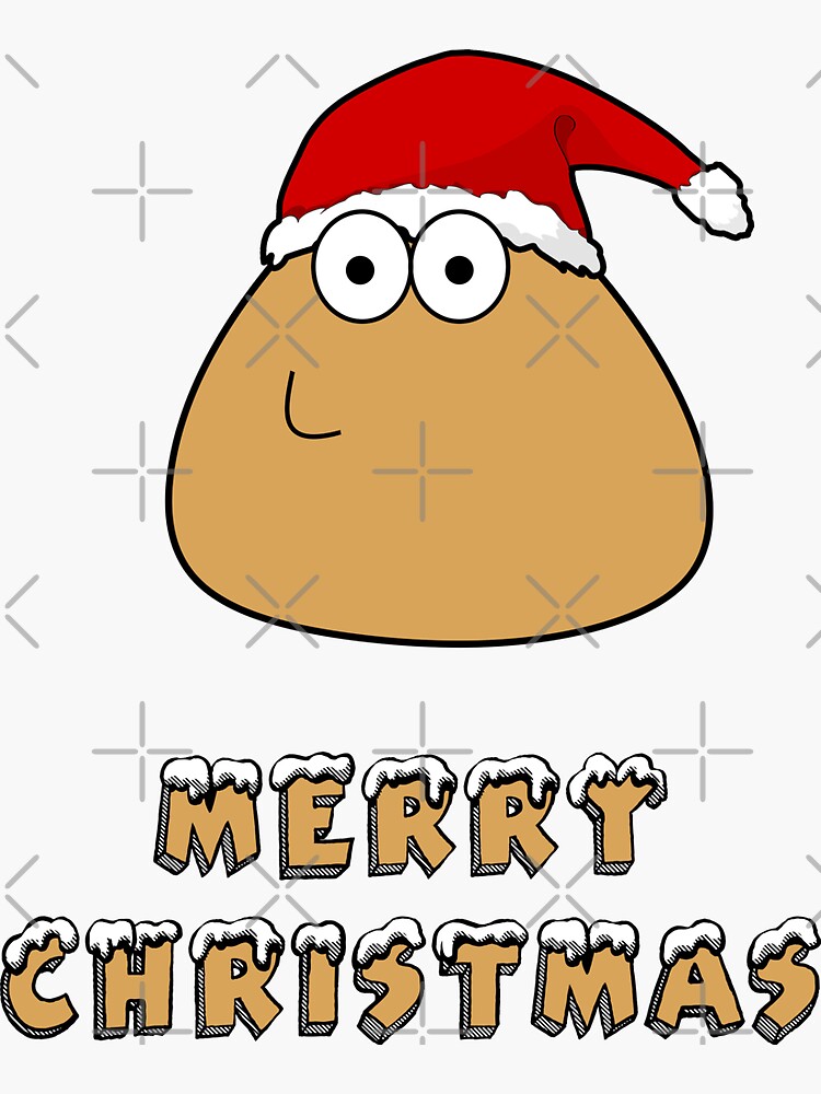 emo pou Sticker for Sale by Inverno85